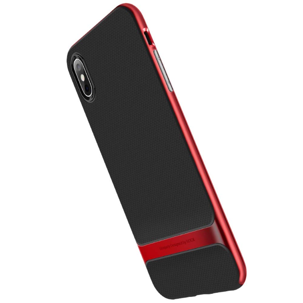 Rock Royce Series Protective Red Colour Case For Apple Amazon In