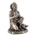 7.5-inch Hanuman Hindu God of Strength Real Bronze Powder Cast Statue