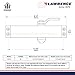 Lawrence Medium Duty Commercial Automatic Door Closer - Surface-Mounted Auto Door Closer for Home, Garage & Light Commercial Door Use - Embassy Series LH534