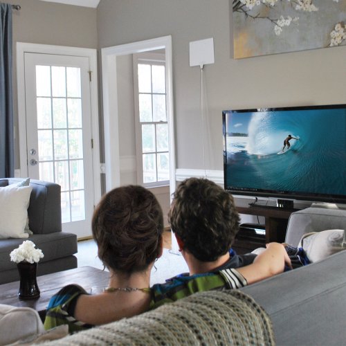 Mohu-Leaf-50-TV-Antenna-Indoor-Amplified-60-Mile-Range-Original-Paper-thin-Reversible-Paintable-4K-Ready-HDTV-16-Foot-Detachable-Cable-Premium-Materials-for-Performance-USA-Made-MH-110599