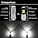 Alla Lighting 1000 Lumens 3030 36-SMD Extremely Super Bright 6000K Xenon White 3057 3056 T25 3157 3156 LED Bulb High Power LED Back-up Reverse Lights Bulbs Lamps Replacement