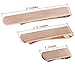 HAWSON Rose Gold Tie Clips for Men Skinny 1.5 Inch Slim Tie Bar Slide for Necktie Accessories Gentlemen Wedding Business Gift