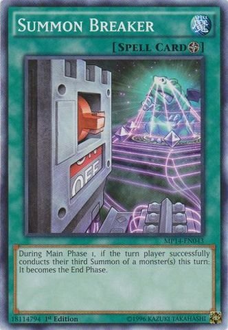 Yu-Gi-Oh! - Summon Breaker (MP14-EN043) - Mega Pack 2014 - 1st Edition - Common