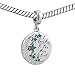 CharmsStory Blue Green I Love You To The Moon And Back Charm Clear Wihte Crystal New Jewelry Sale Cheap Beads Fit Pandora Bracelet