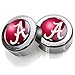 Two Officially Licensed NCAA License Plate Screw Caps - Alabama Crimson Tide