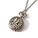 YouYouPifa Hollow Bird Plum Blossom Pattern Bronze Round Small Pocket Watches