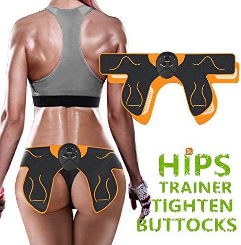 Nitoer Electric Hips Trainer,Muscle Stimulator,Electronic backside Muscle Toner, Smart Wearable Buttock Toner trainer For Men Women,Slimming Machine