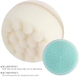 XZYZYW 2-in-1 Facial Cleansing Brush Silicone Manual Deep Clean Skin Exfoliate view 5