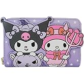 Loungefly Sanrio Kuromi and My Melody Halloween Zip Around Wallet