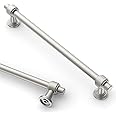 Asidrama 10 Pack 6.3 Inch(160mm) Brushed Satin Nickel Kitchen Cabinet Handles, Cabinet Pulls Kitchen Cabinet Hardware for Cupboard Drawer Pulls