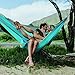 Wise Owl Outfitters Camping Hammock - Portable Hammock Double Hammock Camping up to 500lbs, Accessories for Outdoor, Indoor w/Tree Straps, Double Blue & Grey