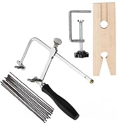 Jeweler's Saw Frame Adjustable with 144 Blades