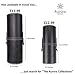 Makeup Brush Holder (JUMBO) by The Aurora Collections, 100% Sat Guar, Large Design Serves Multiple Needs - Travel Jewelry Case, Pencil Case / Holder, & Toiletry Bag - Protective Hard Leather Cup!