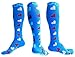 Infinity Compression Socks (1 pair) (Ocean Hearts, L/XL)