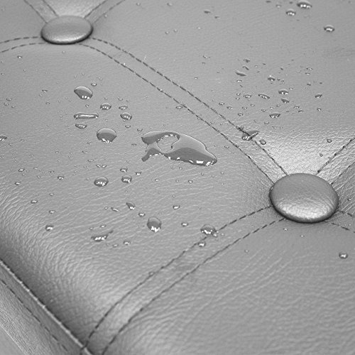 image for Sorbus Storage Ottoman Bench with Drawers – Collapsible Folding Benc