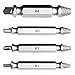 Damaged Screw Remover Set-Extractor Set by Hoohome-Speed Out Remove Stripped or Damaged Screws - Set of 4 Stripped Screw Removers.Made From H.S.S. 4341#, the Hardness Is 62-63hrc