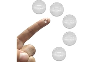 JIATONG 5PCS X Optical Glass Lens Without Edge Dameter 8MM Flat-Convex Lens, Focusing LED Convex Lens (Φ8mm*H3.0*F11)