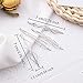 8 Pcs Metal Geometric Hair Pins Minimalist Dainty Triangle Rhombus Hair Clip Clamps Accessories Barrettes Bobby Pin for Hair Styling Jewelry(Gold and Silver)