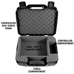 CASEMATIX Travel Case Compatible with Xbox One X