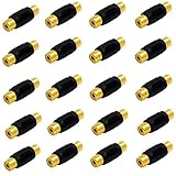 SIENOC 20 Pics RCA Female to Female AV Coupler Joiner Extender (20PK AV female to Female adapter)
