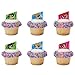 Powerpuff Girls Saving the World Cupcake Rings - 24 pc