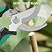 KeShi Pruner Shears Garden Cutter Clippers, Stainless Steel Sharp Pruner Secateurs, Professional Bypass Pruning Hand Tools Scissors Kit 3 PCSthumb 3