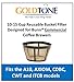 GoldTone Reusable Coffee Filter Capsule Replacement Fits Hamilton Beach FlexBrew Coffee Maker