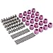 90Pcs/Set AG-60 Plasma Cutter Torch Consumables Kit, Galvanized Copper Nozzle Electrode Ceramic Cups for Pilot Arc Plasma Cutting Machine