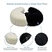 HIPPIH Soft & Comfortable Neck Pillow 100% Memory Foam Airplane Travel U-Shape Neck Pillows with Soft-Plush Fabric Cover for Restful Sleep, Black