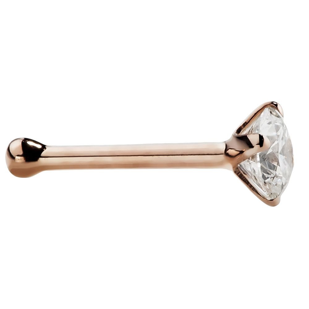 Rose gold nose ring stud Clearance