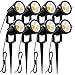 ZUCKEO 5W LED Landscape Lights 12V 24V Garden Lights Waterproof Warm White Walls Trees Flags Outdoor Landscape Spotlights with Stakes (8 Pack) primary