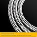 HOMEIDEAS 60 inches Shower Hose, 5 feet Long 304 Stainless Steel Handheld Shower Head Hose Replacement, Flexible Hose Extension