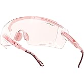UKNOW Safety Glasses Over Eyeglasses, Anti Fog Safety Goggles ANSI Z87.1, Adjustable Protective Eyewear