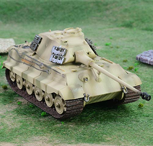 Militärisches Dekoratives Modell, Tankmodell VK4502 (P) Schwerer Tank 1:72 Replik Militärmodell Simulation Gepanzerte… – Bild 4