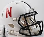 Riddell Nebraska Huskers Speed Mini Helmet - Alt White
