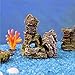 Tfwadmx Simulation Resin Mountain Aquarium Ornaments Decorations Large Fish Tank Rock Cave Ruins Plants Decorthumb 4