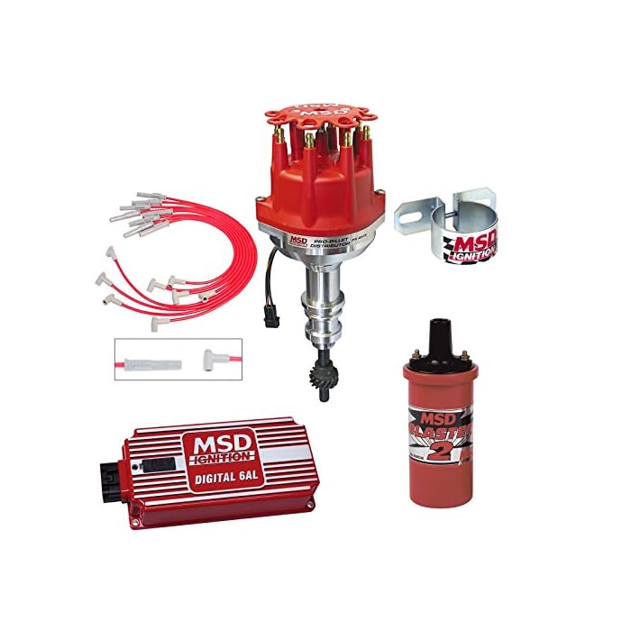 Buy MSD Ignition Kit Ford 302 Small Cap Digital 6AL Distributor Wires