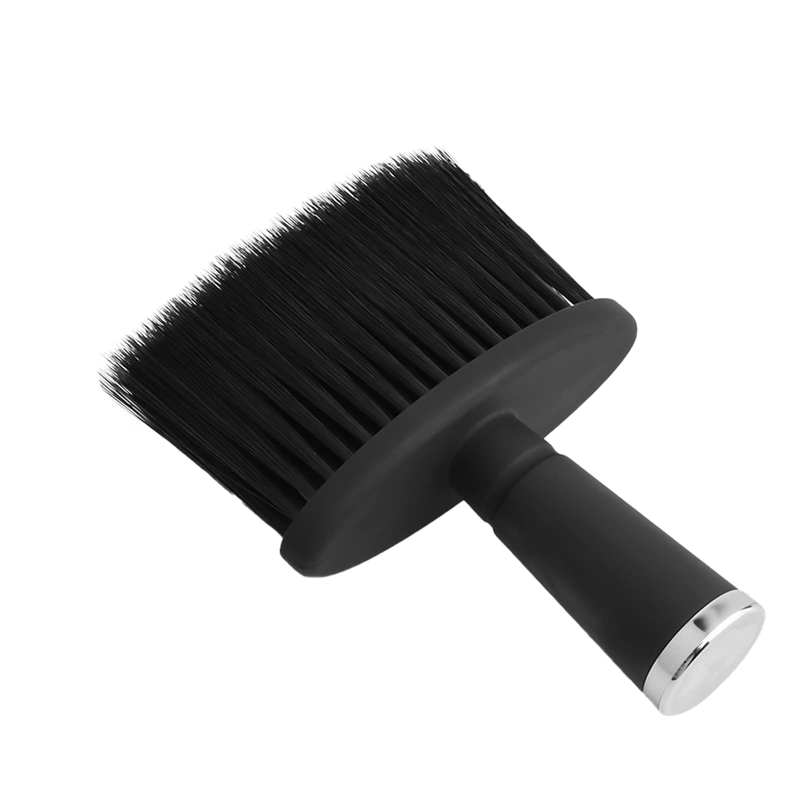 Suke Barber Brush, Soft Neck Duster Brush Salon Hairdressing Neck Brush, Hairstyling Cleaning Tool for Hairdressers, Salon, Barber (black)