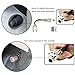 AULLY PARK Digital Tire Inflator with Pressure Gauge Heavy Duty Direct Lock Air Clip 90 Degree Valve with Hose Red
