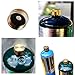 Podoy 4PCS Solid Brass Cap for 1 LB Propane Bottle Gas Tank Cylinder Protect Sealed Cap for Outdoor Camping Stove Cooking BBQ Propane Tank Caps
