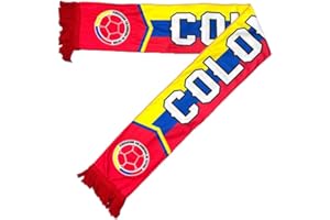 MetJakt 2026 World Cup Football Fan Scarf, National Team Soccer Supporter Scarf with Country Flags and Emblems