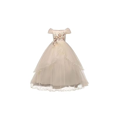 black formal dress mermaid Baby Girl Floral Pattern Bow Tie Princess Tutu Dress Formal Dress –  MyKids-USA®