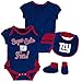 Outerstuff NFL Baby-Girls Newborn & Infant mini Trifecta Bodysuit, Bib, & Bootie Set