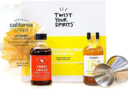 Twist Your Spirits Pineapple Rum Punch Pair with Rum Be Your Own Mixologist Makes 8 Cocktails