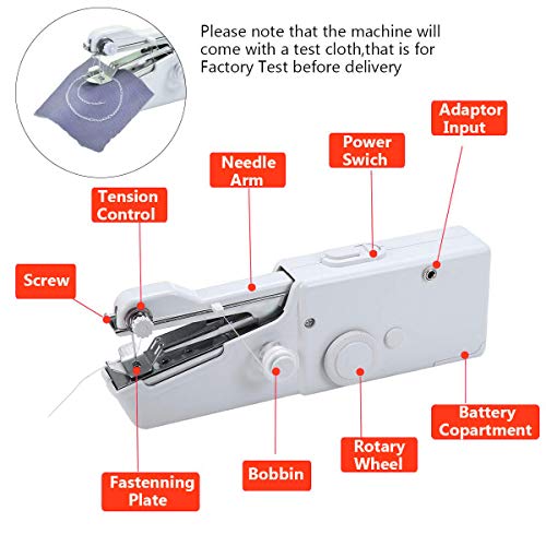 2 Sewing+Machine+Mini+Sewing+Stitching+Childrens