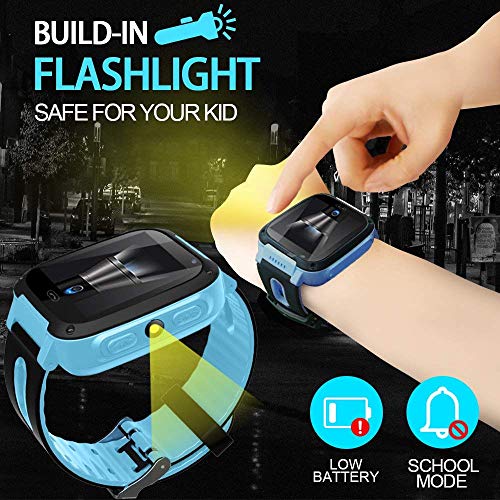 Synmila GPS Tracker with Camera SOS Parents Remote App for ...