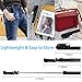 Rusee Selfie Stick,Extendable Selfie Stick Tripod Stand with Detachable Wireless Remote for iPhone 6/6s/10/X/Xr/Xs Max iPhone 8/8 Plus iPhone 7/7 Plus,Galaxy,Android,More