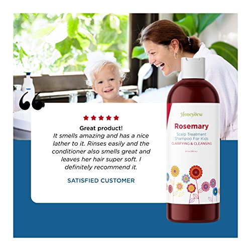Kids Shampoo for Dry Scalp Care Cleansing Sulfate Free Shampoo for