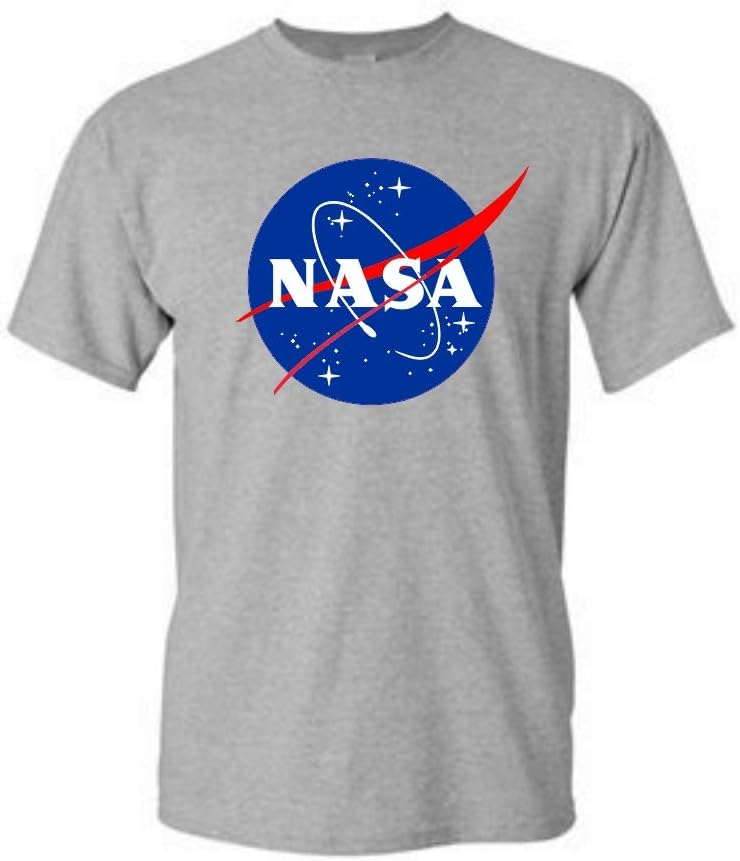 Gardenia12 NASA Meatball Logo Space Shuttle Rocket Science Geek T Shirt Long Sleeve