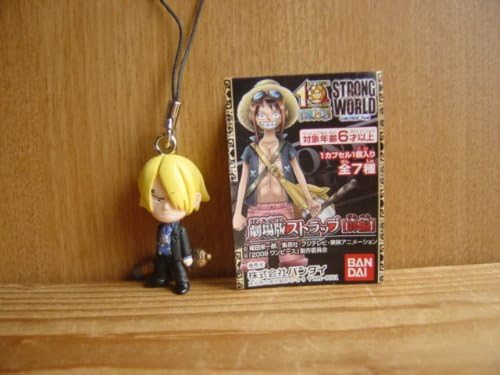 Amazon ワンピース Onepiece 劇場版ストラップ 前編 人気1種 サンジ 全1種 1 サンジ スーツver 原作劇場版映画ス フィギュア ドール 通販